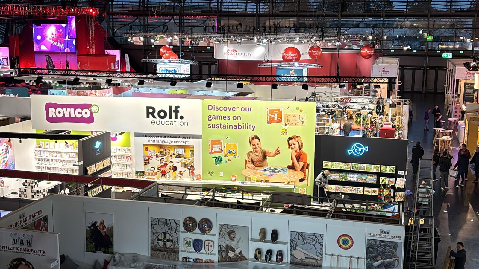 Rolf Education booth at Spielwarenmesse 2025